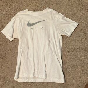 White Nike air shirt